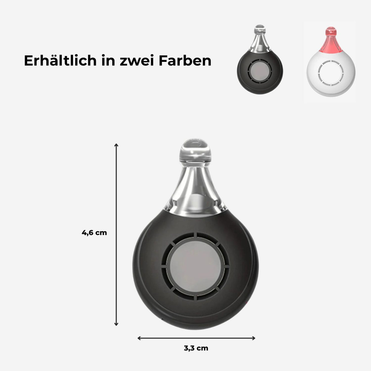 Zeckenhalsband für Hunde in zwei Farben erhältlich. Mit Größenangabe.