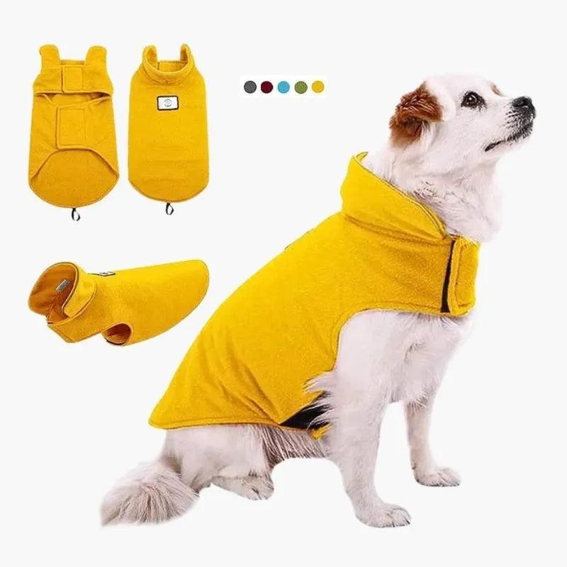 Der Hundepullover – Wärmeschutz & Komfort – HUNDESCHATZ™ bietet deinem Hund eine komfortable, warme und stylische Lösung für kalte Tage. Mit seinem weichen, angenehmen Material sorgt er für Wärme, während der praktische Reißverschluss das An- und Ausziehen vereinfacht. Der Pullover ist in mehreren Farben erhältlich und passt sich perfekt dem Körper deines Hundes an, sodass er sich rundum wohlfühlen kann.