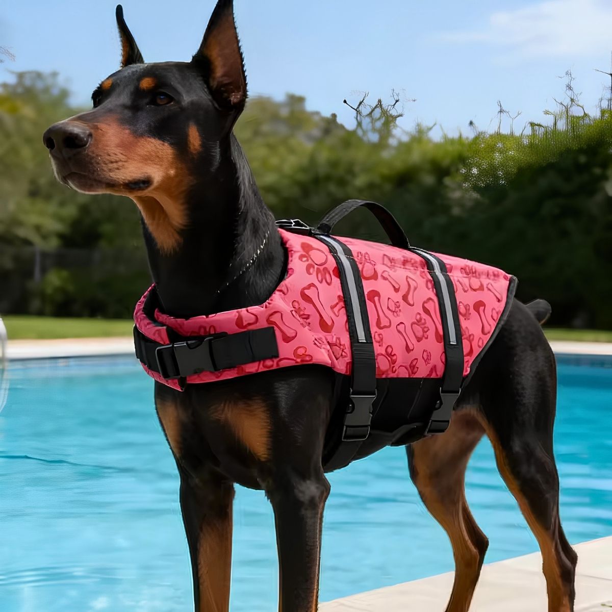 Schwimmweste für Hunde „AquaSafe“ – HUNDESCHATZ™